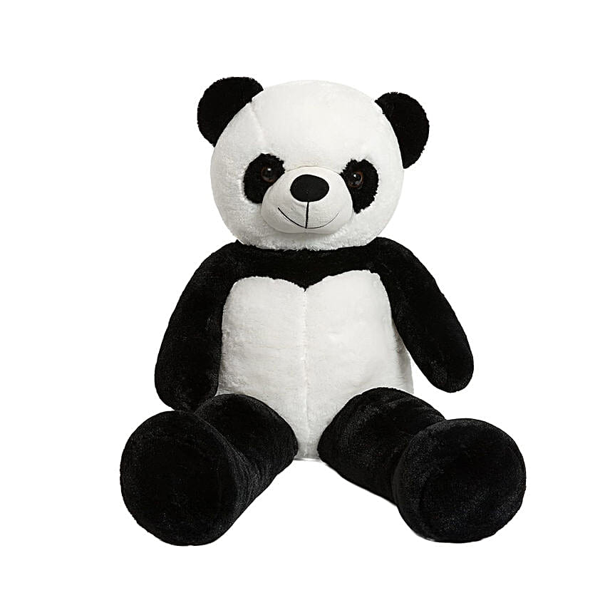 Ultra Soft 3 Ft Panda Teddy- Black & White