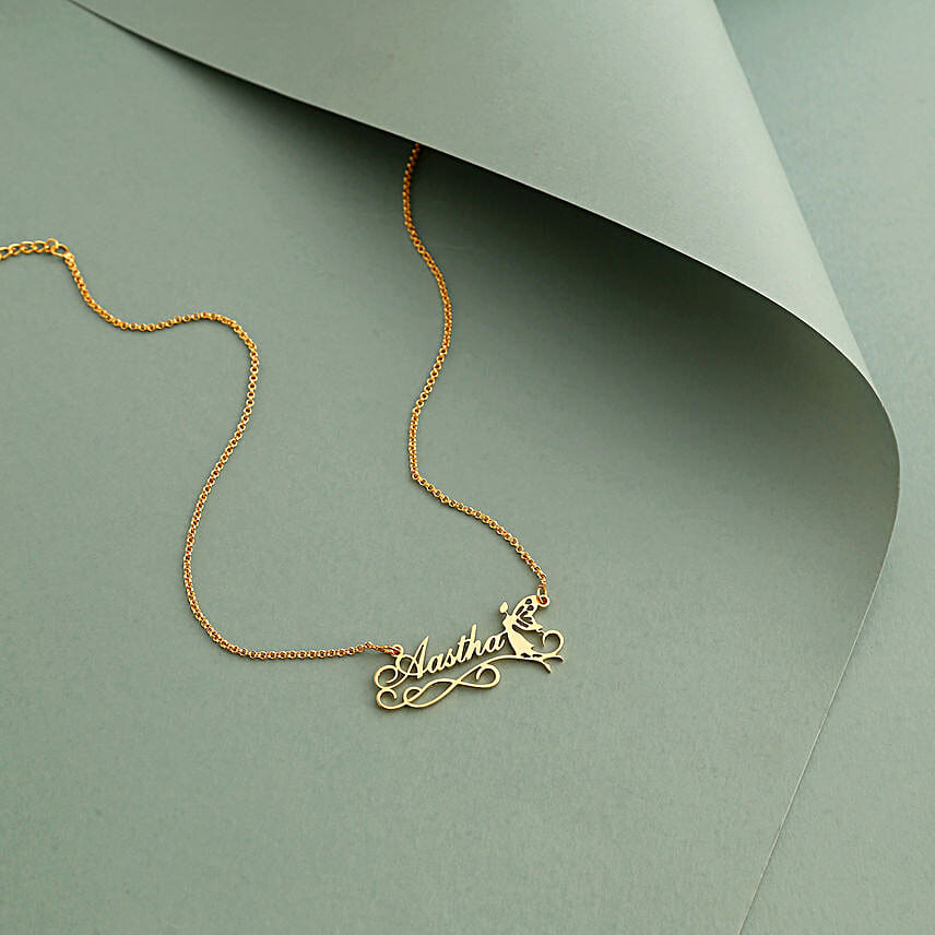 Angel name deals necklace