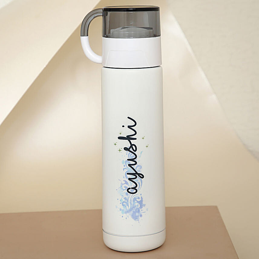 Personalised Thermosteel Cup Flask