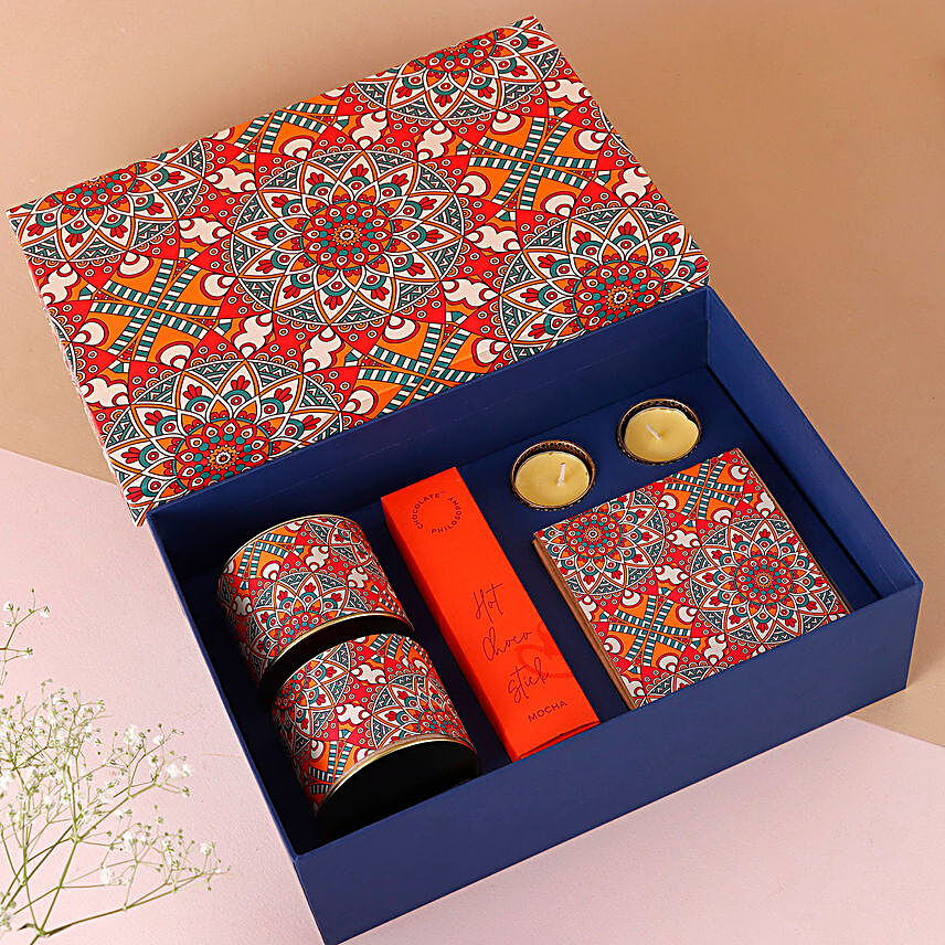 Diwali Chocolates Designer Gift Box:Tempting Chocolates