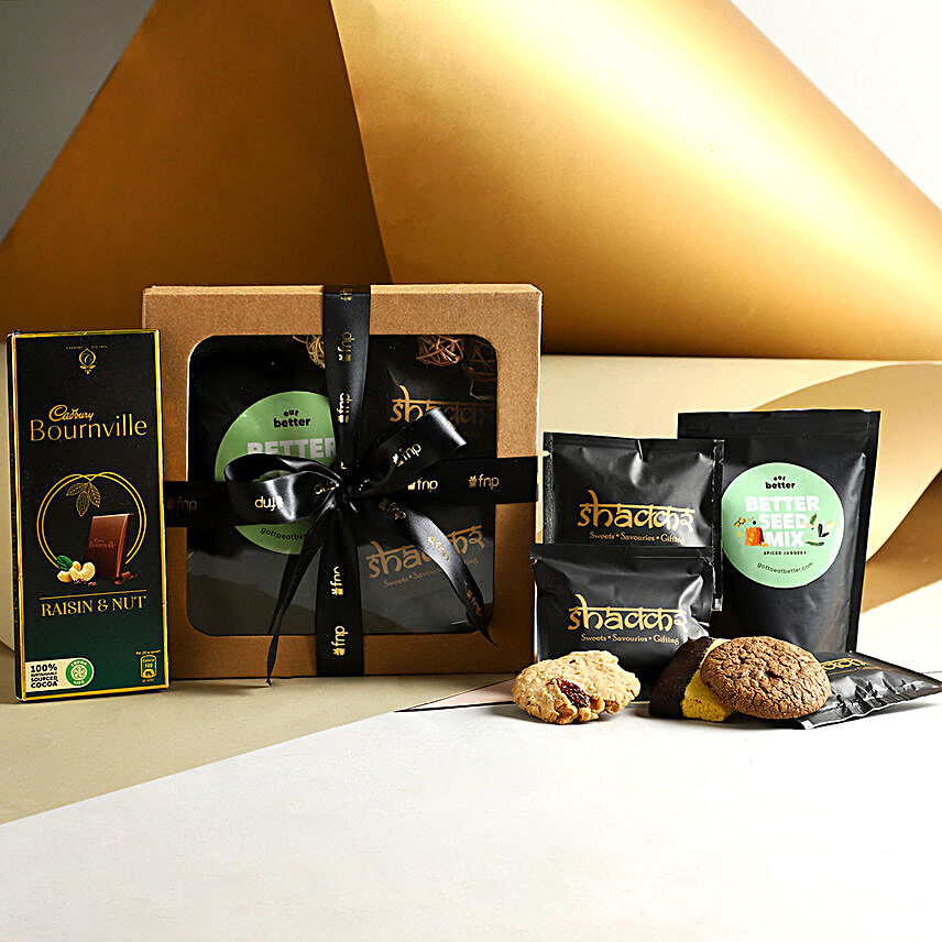 Flavourful Cookies N Chocolates Gift Box