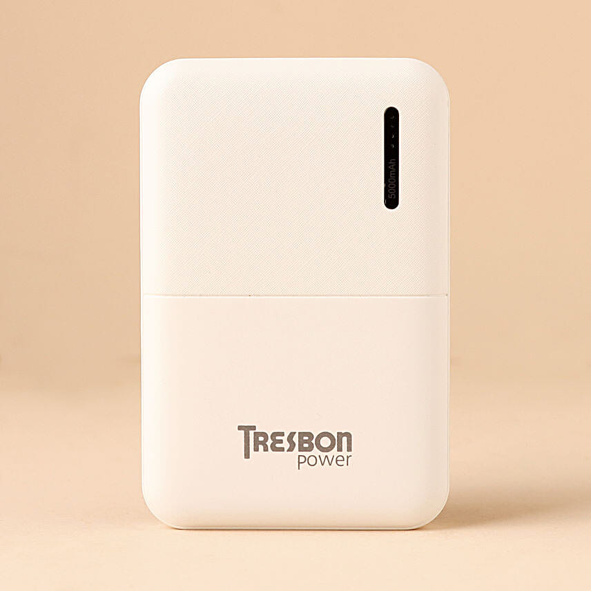 Tresbon White Power Bank 5000 mAh