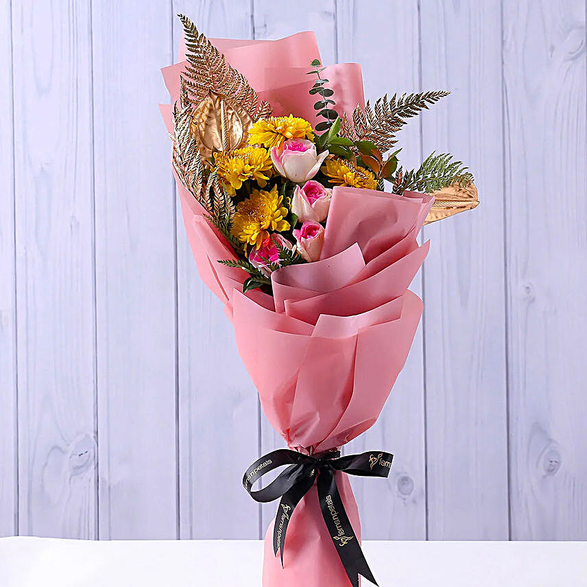 Delightful Floral Bouquet:Bunch of Flowers