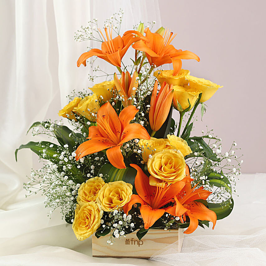 Sweet Expression Floral Arrangement:Exotic Flower Bouquet