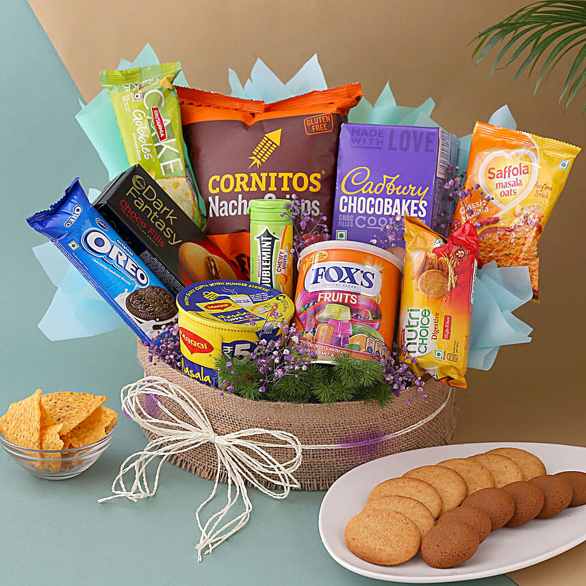 Festive Joy Sweet N Savoury Treats Hamper