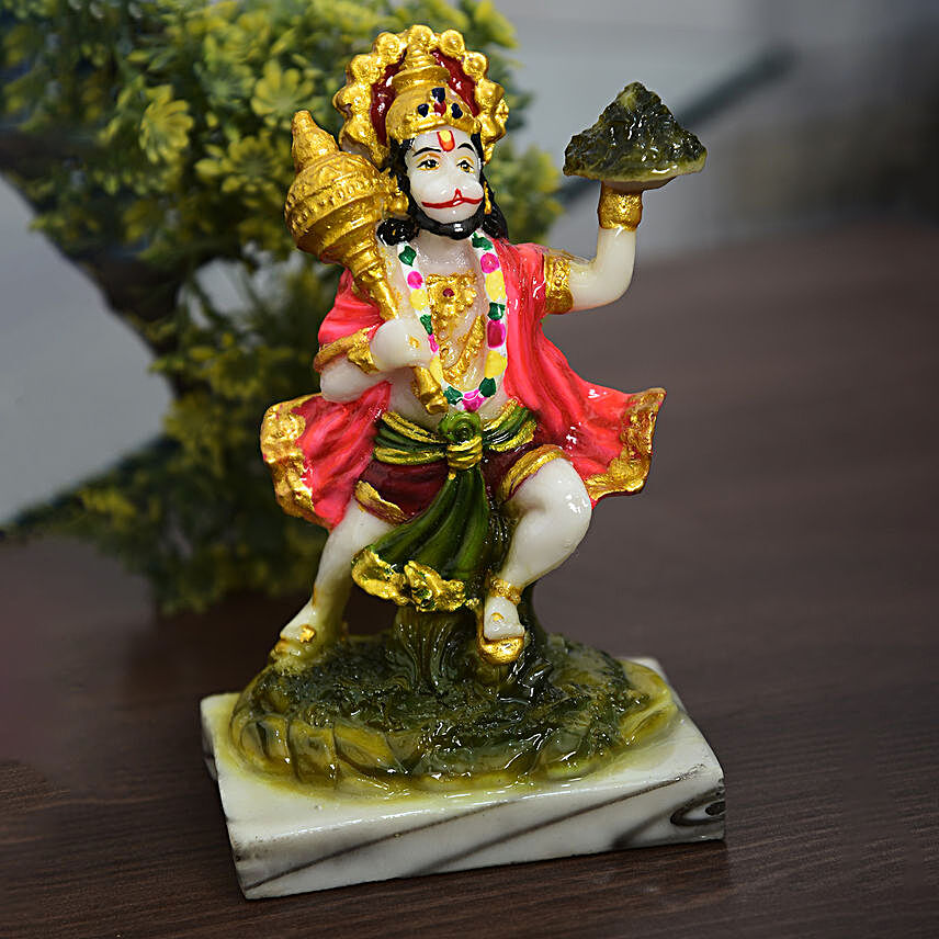 Hanumanji Lifting Sanjeevani Idol:Spiritual Idols