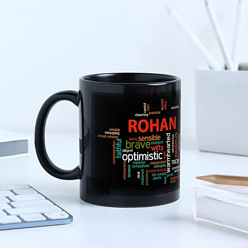 Full Of Qualities Personalised Mug Hand Delivery