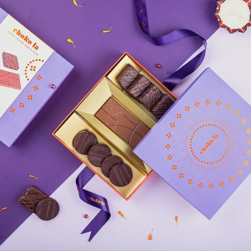 Chokola Delight Premium Chocolate Hamper:Birthday Surprises