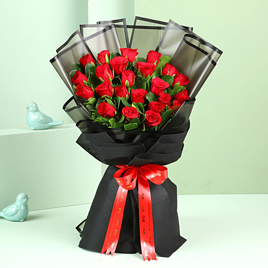 Red Passion Rose Bouquet
