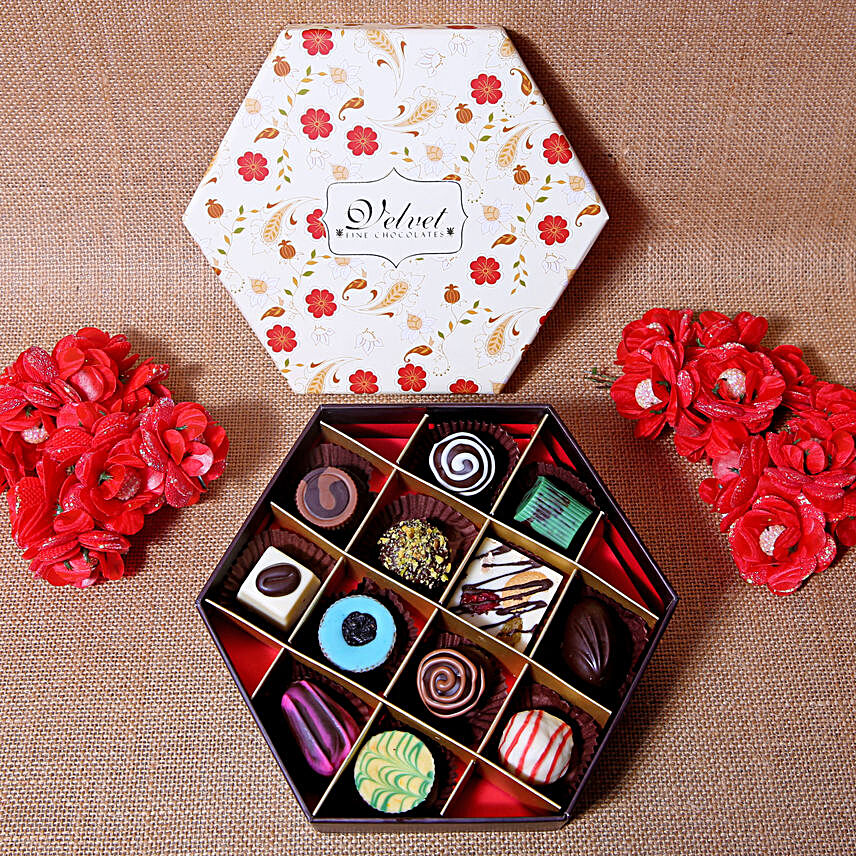Christmas Chocolates Floral Box