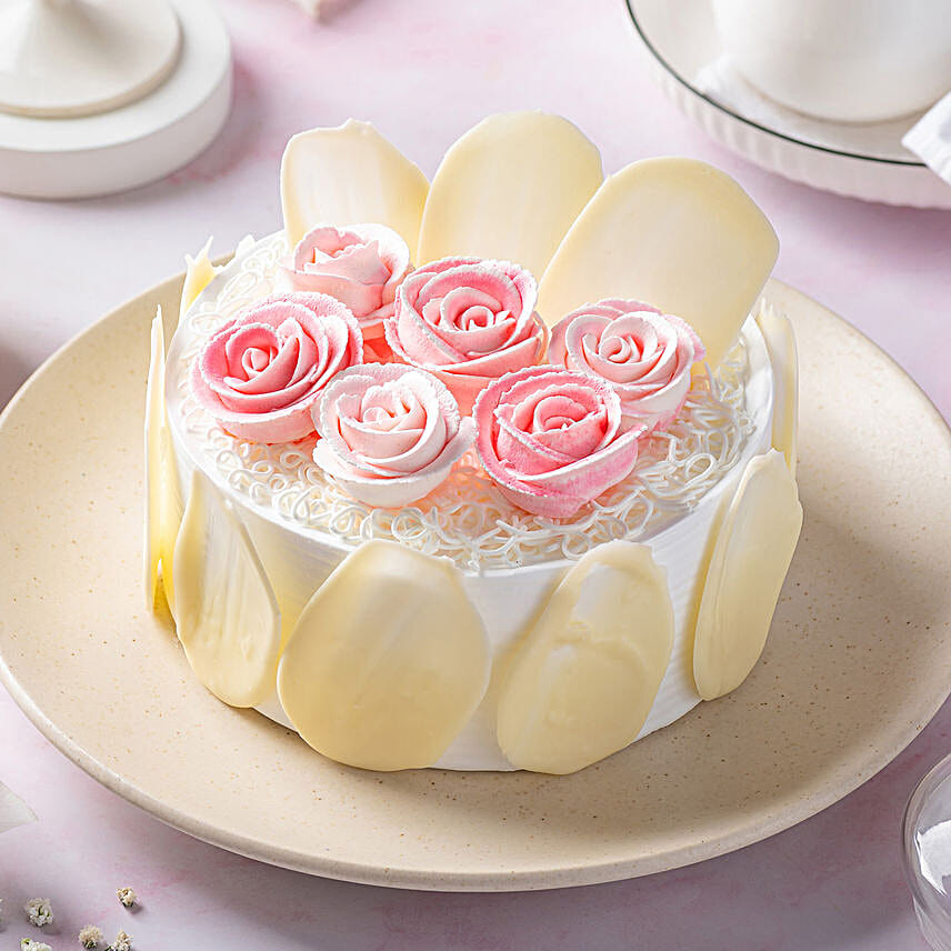 Rosy White Forest Cake 1 Kg