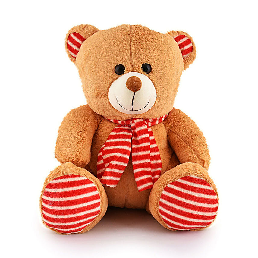 Stuffed Rose N Teddy Bear