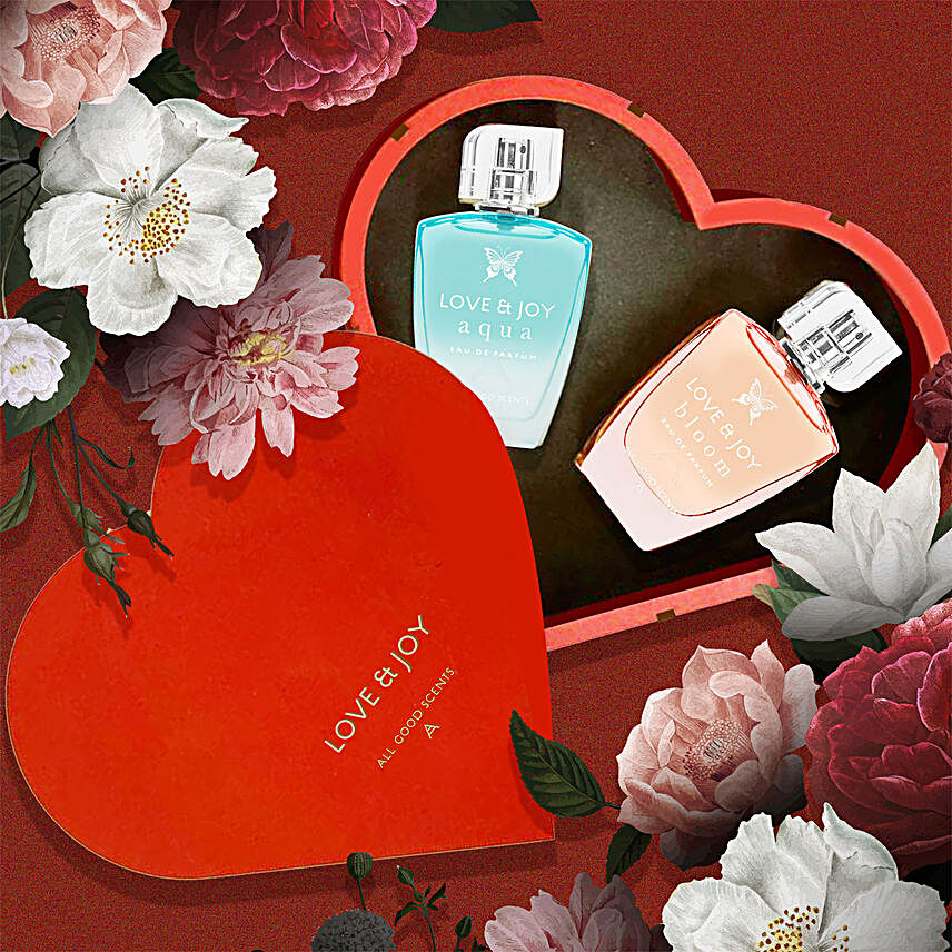 Love N Joy Heart Fragrance Box