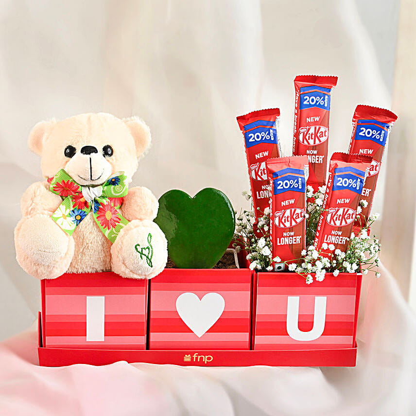 I Love You Sweetness Combo:Teddy Day Gifts