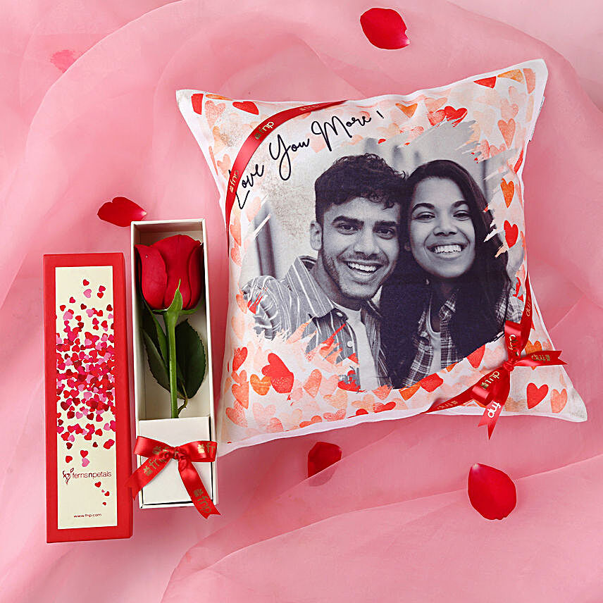 Personalised Love You More Gift Combo:Valentine Gift Combos