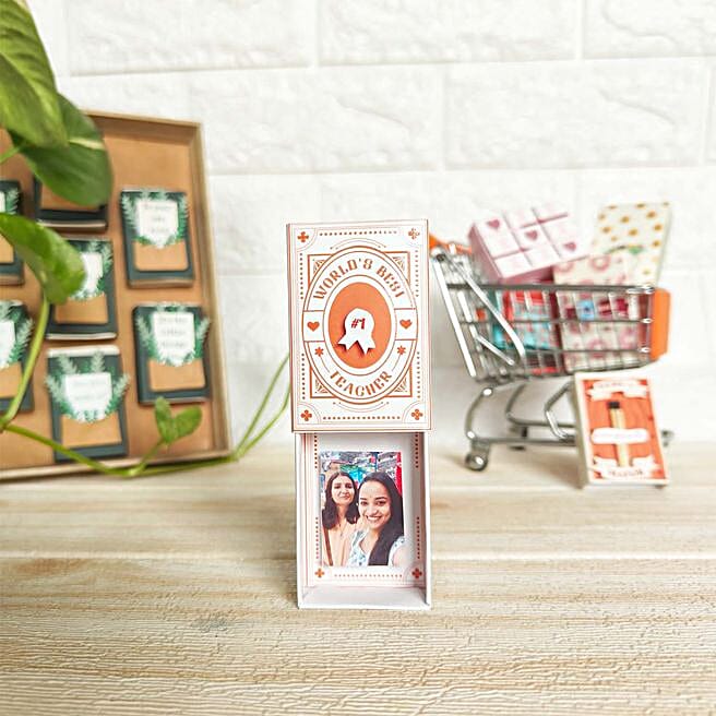 Buy/Send Personalised Valentine's Week Matchbox Jar Online FNP