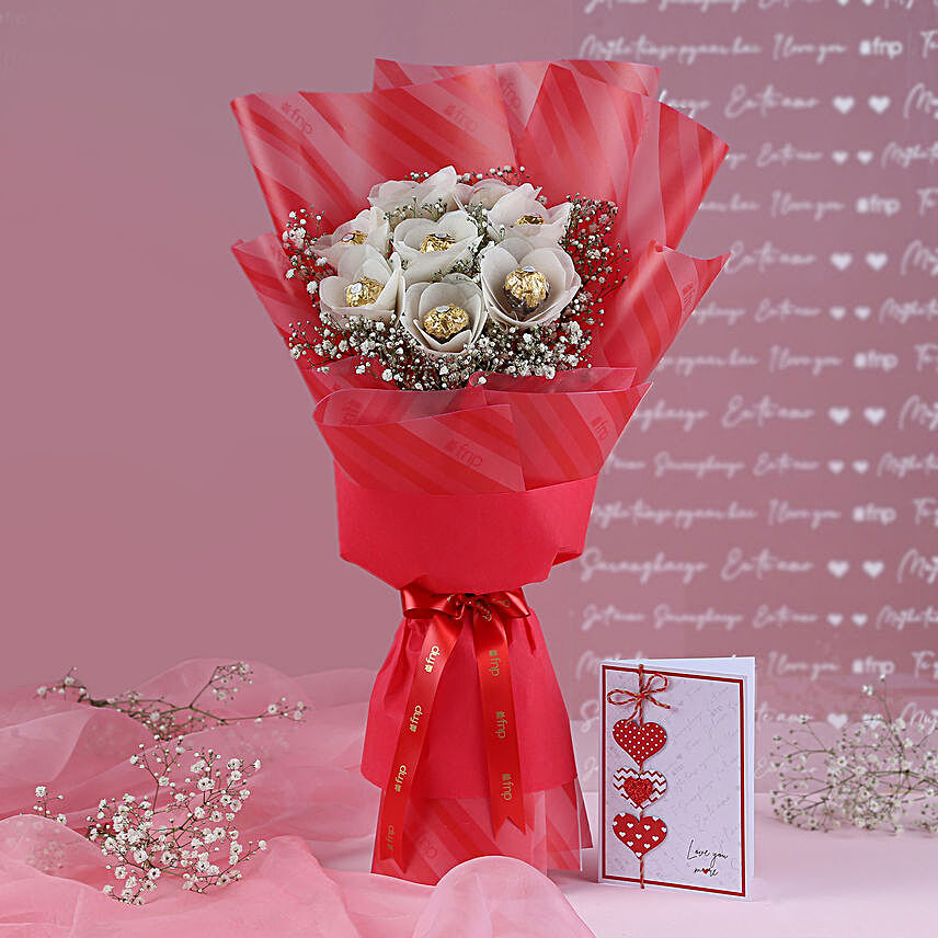 My Sweet Love Bouquet N Card