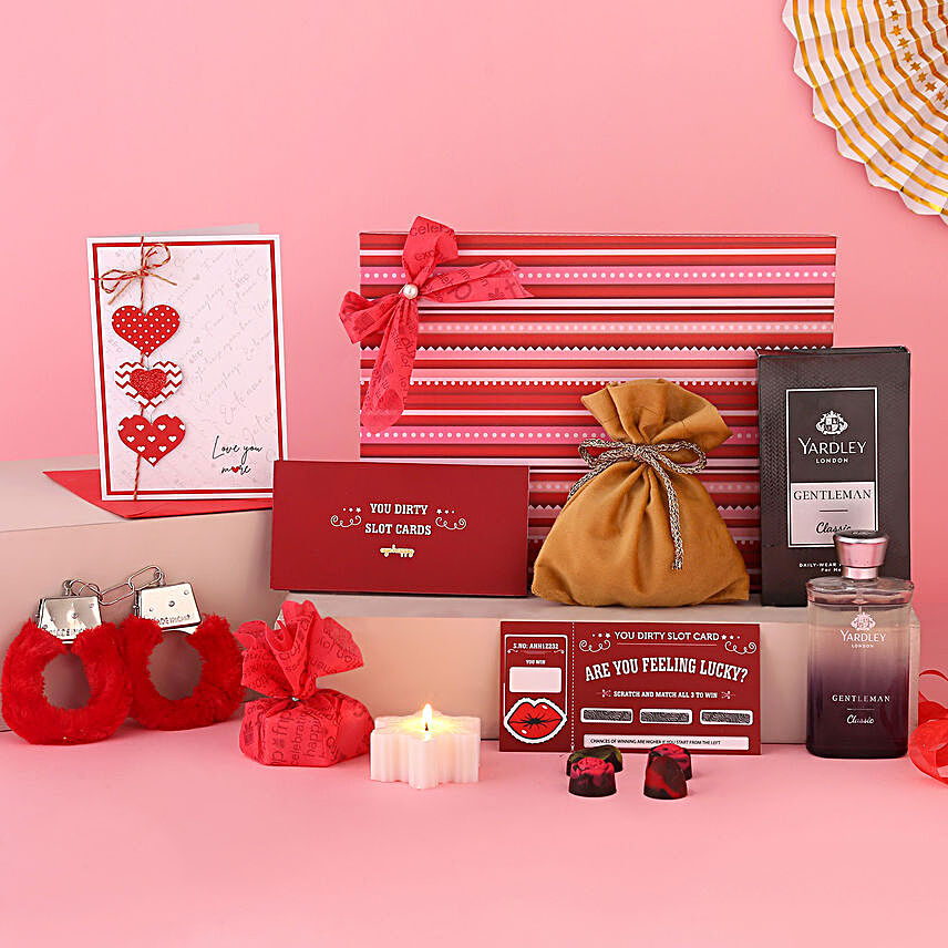 Dirty Games Hamper For Him:Valentines Day Gift Hampers