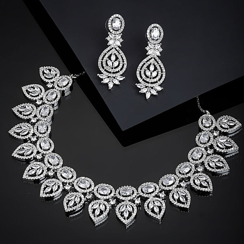 Buy Send PANASH Glorious Handcrafted Jewellery Set Online FNP