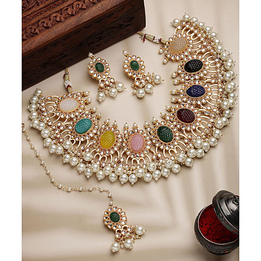 PANASH Queen Jewellery Set