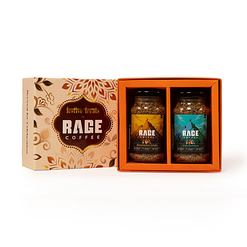 Rage Coffee Festive Treats Gift Pack:Tea N Coffee Hampers