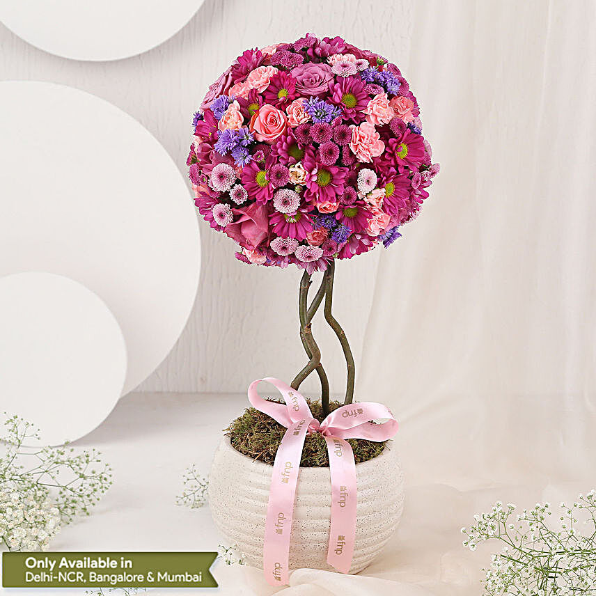 Mystic Spell Of Love Floral Arrangement:Exotic Flower Bouquet