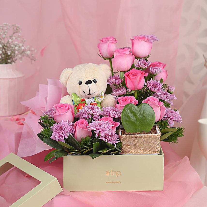 Pink Cuddles Gift Box:Combos : Gift Double Joy