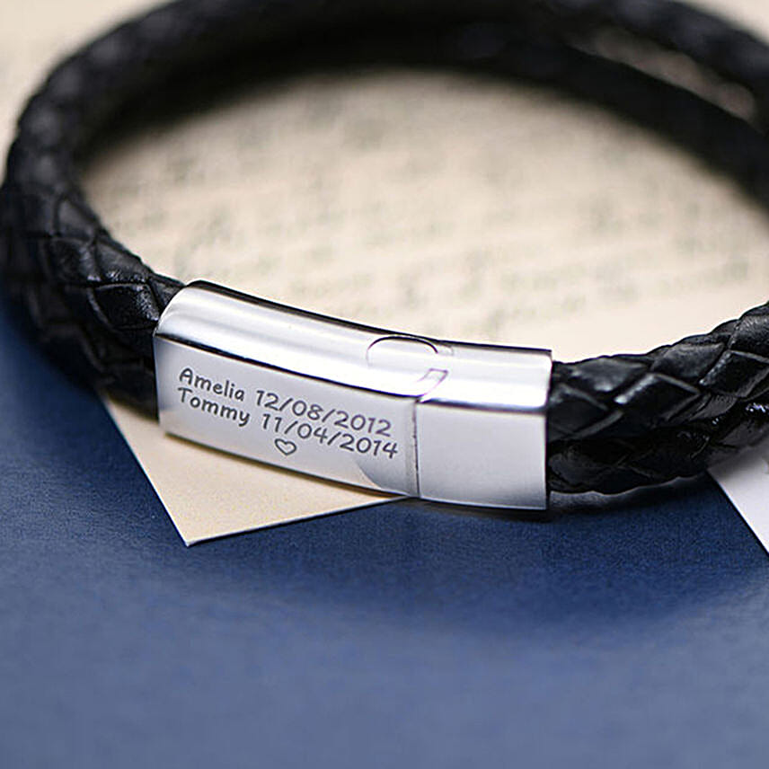 Buy Send Personalised Engraved Designer Bracelet Online FNP