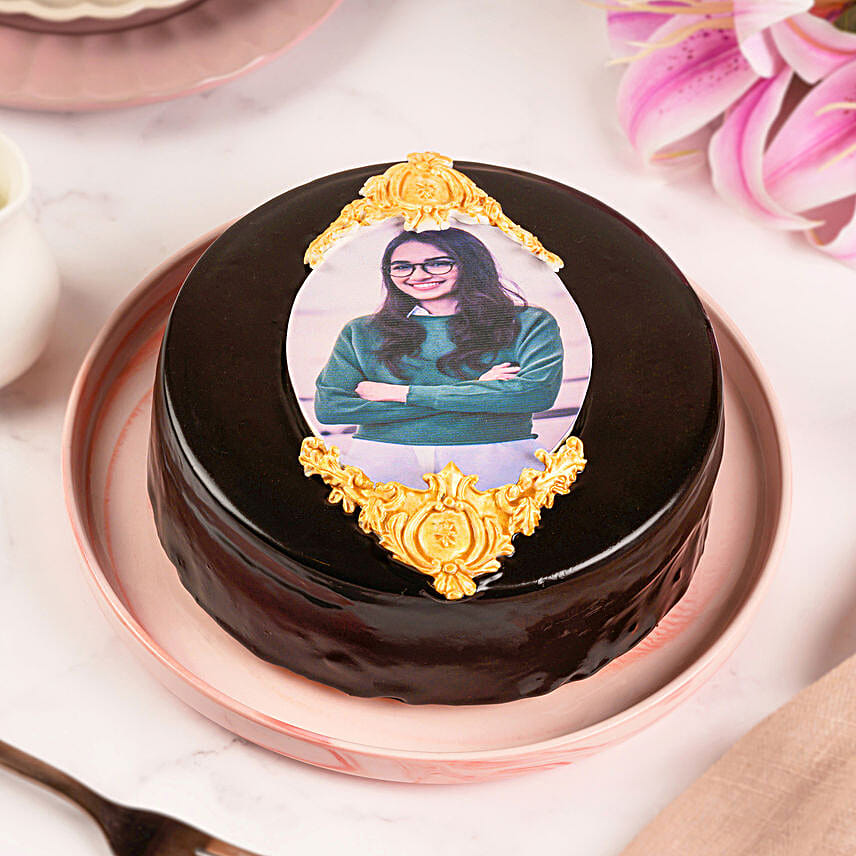 Personalised Sweet Frame Photo Cake