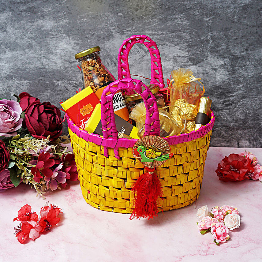 Basket Of Sweet Love For Mom