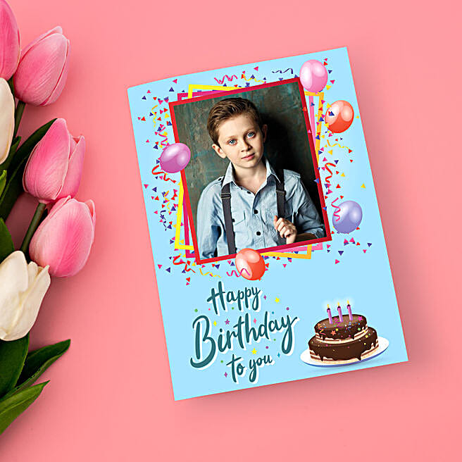 Personalised Birthday Card for Boys
