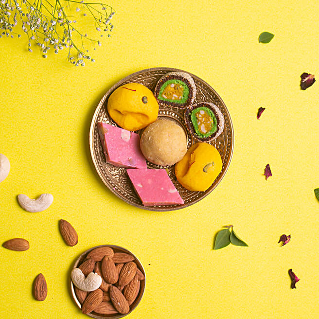 Buy/Send Traditional Sweets Anniversary Box Online- FNP