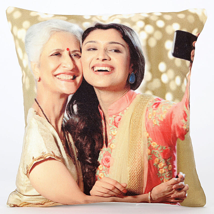 Ferns and petals personalized cushions top