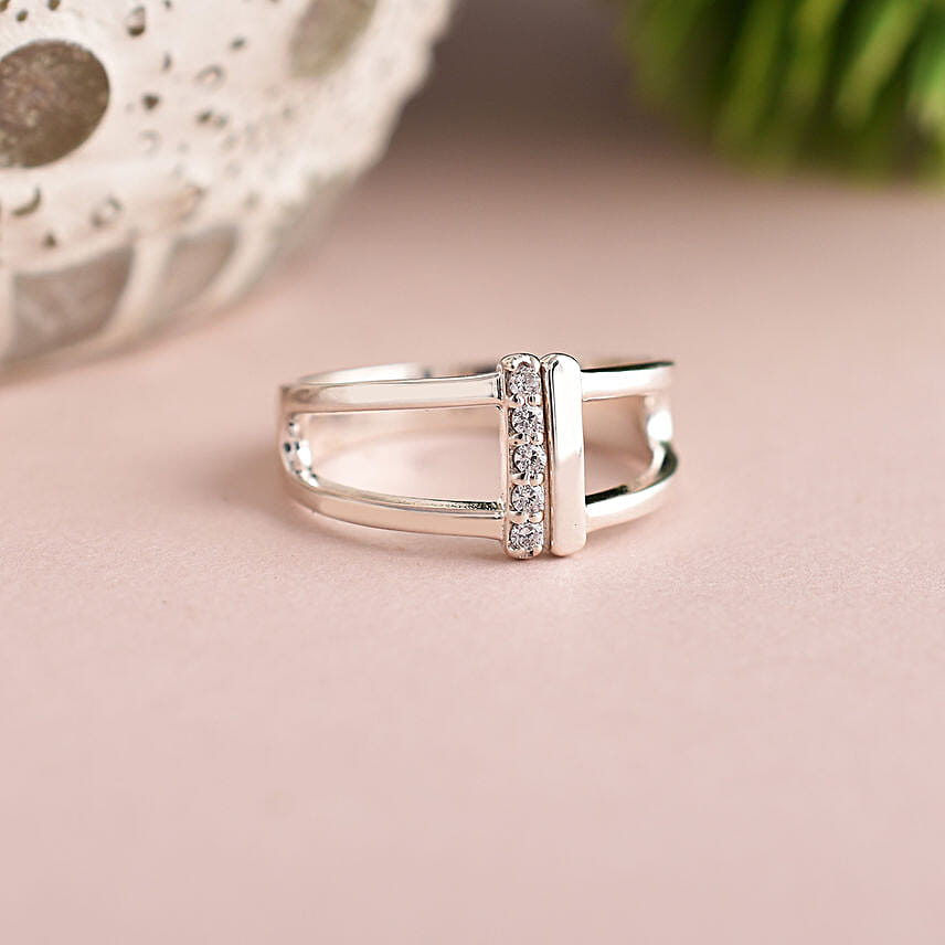 925 Silver Zircon Ring