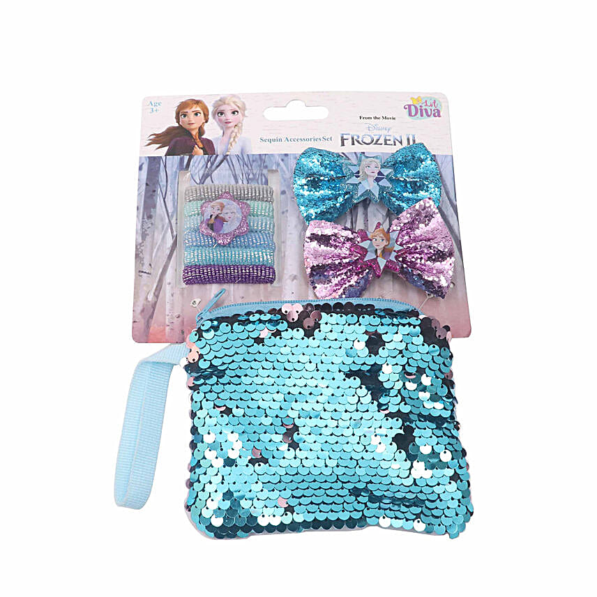 Frozen Sparkle Hair Accessories Set