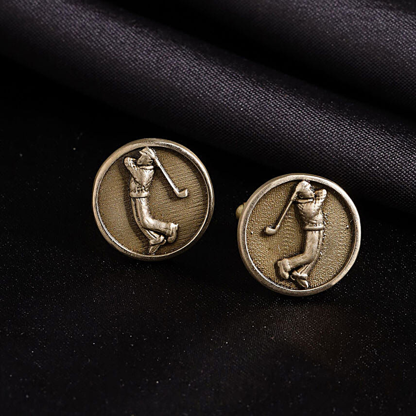 Golfer Cufflinks