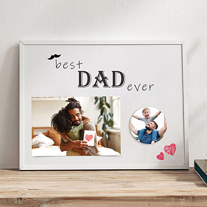 Best Dad Ever Photo Frame