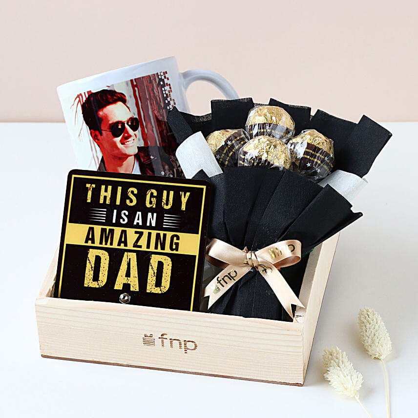 Amazing Dad Personalised Hamper for Dad