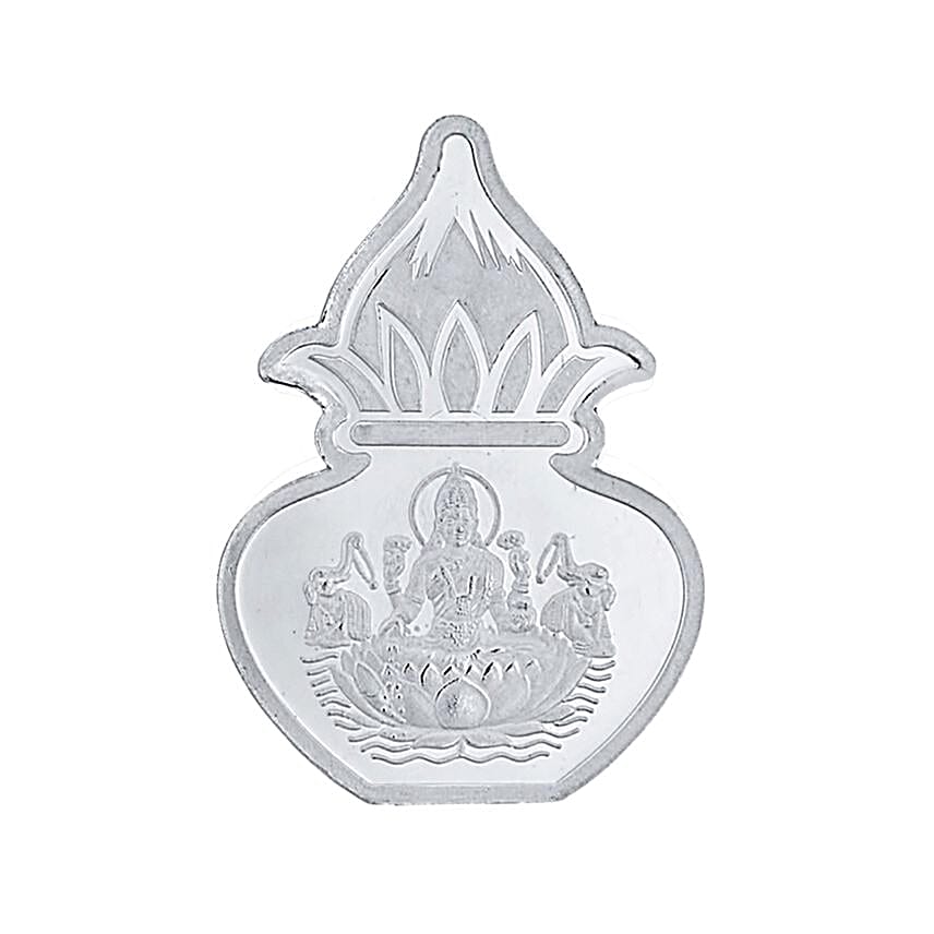 Lakshmi Kalash Silver Coin