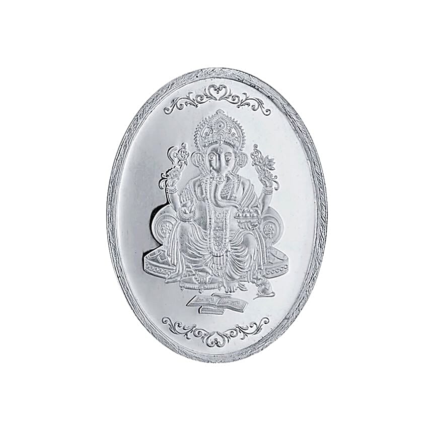 Ganesha Silver Coin