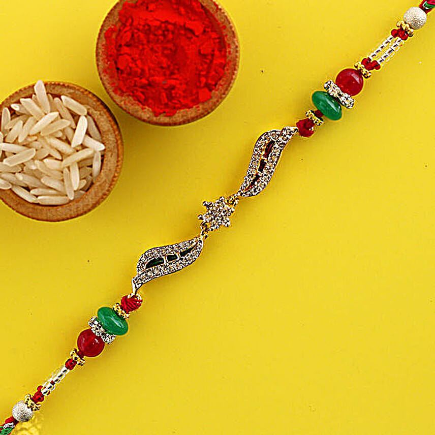 Sneh Radiant American Diamond Rakhi