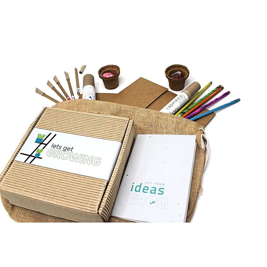 EcoEssential Stationery Mega Jute Bag