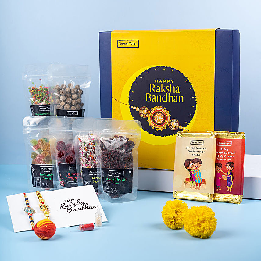 Tummy Pops Raksha Bandhan Gift Set