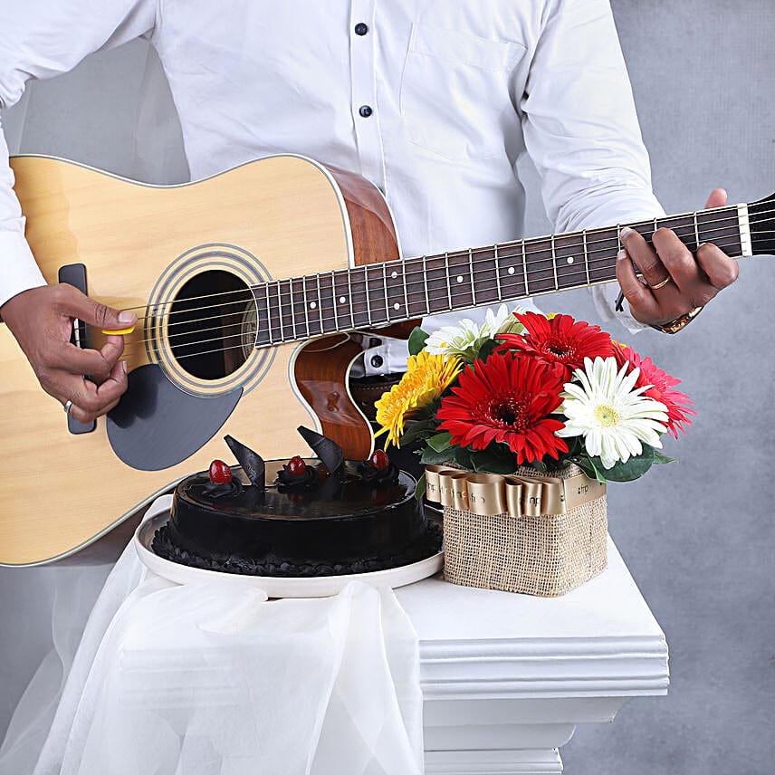 Gerbera Symphony & Guitar Melody Surprise