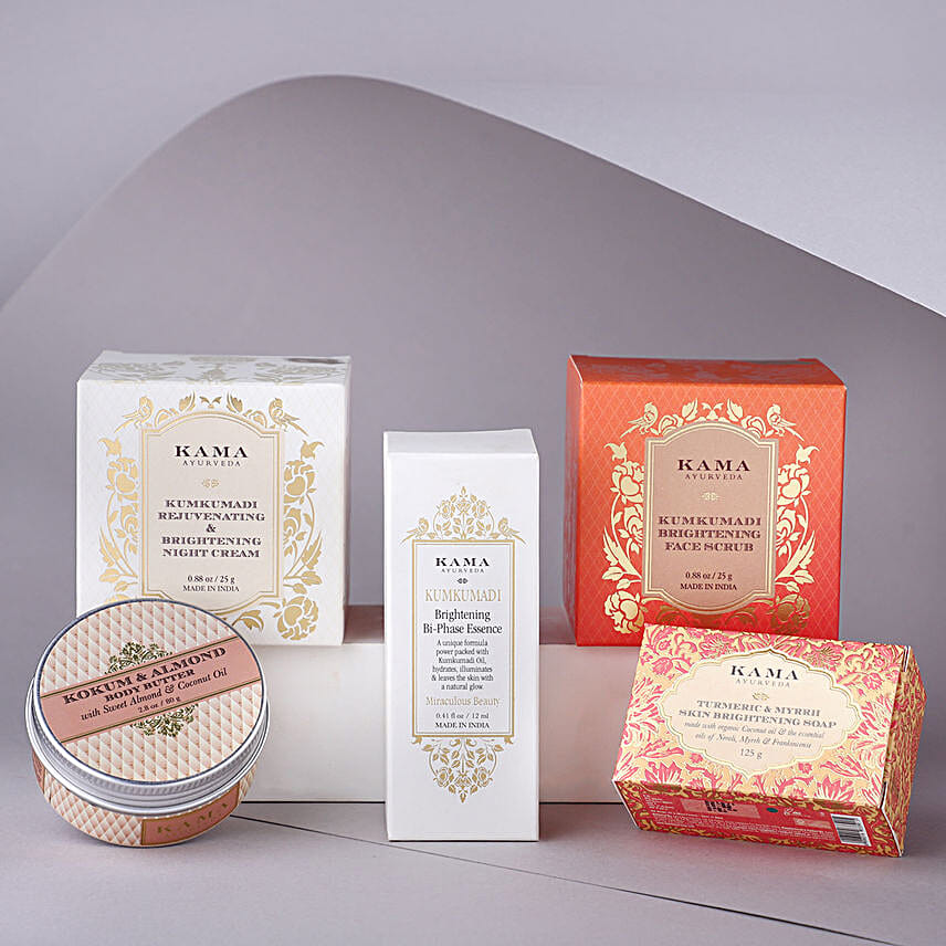 ハンドケア・ハンドクリーム KAMA AYURVEDA Radiance Rituals Gift Set KAMA AYURVEDA Radiance Rituals Gift Set Kama Ayurveda Rose