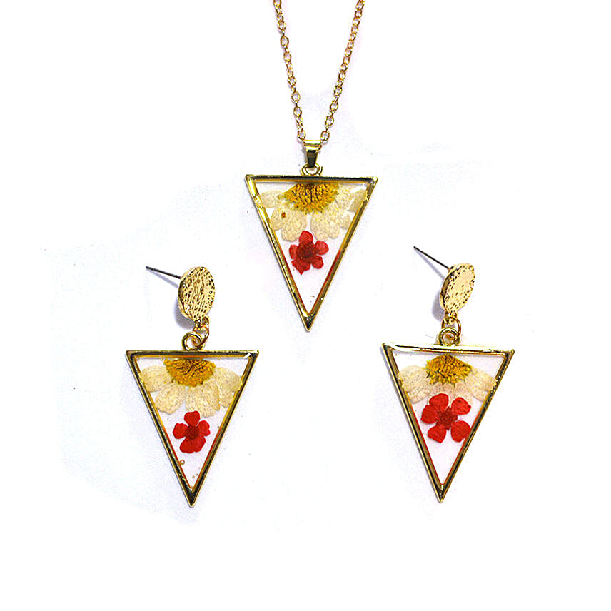 Summer Indulgence Necklace Earring Set