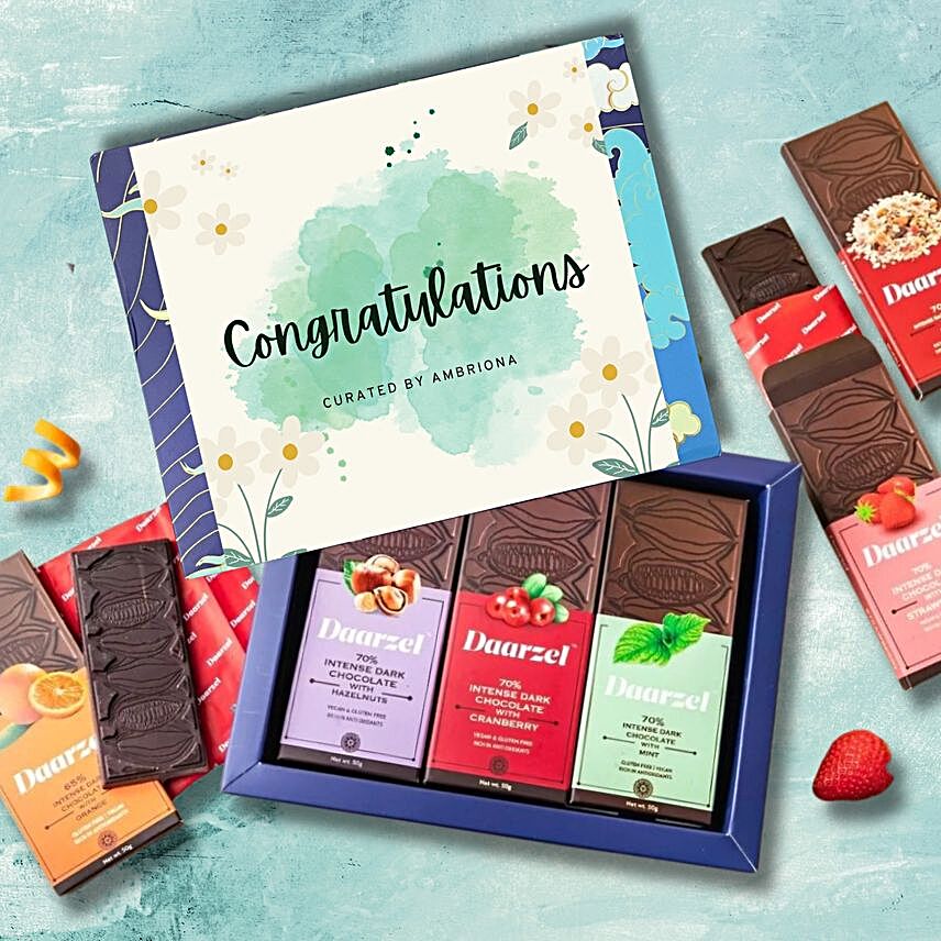 Vegan Dark Chocolates Congratulatory Hamper