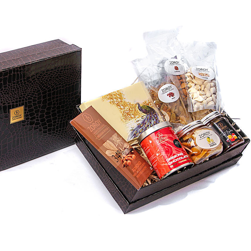 Zoroy Luxury Chocolates Leather Gift Box