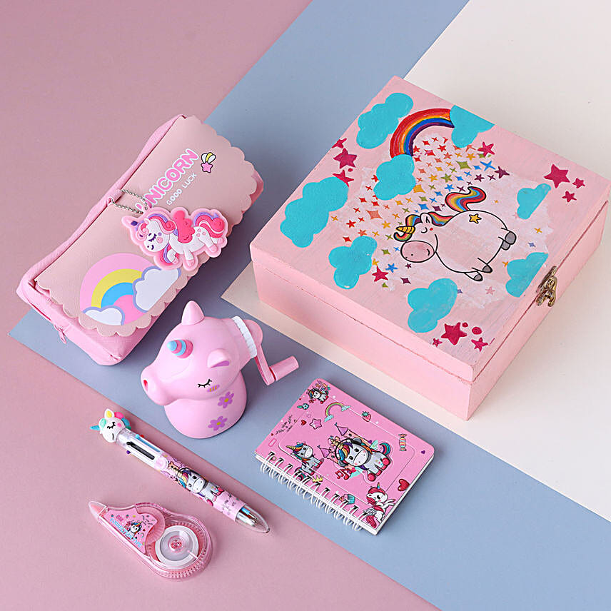 Unicorn Stationary Hamper