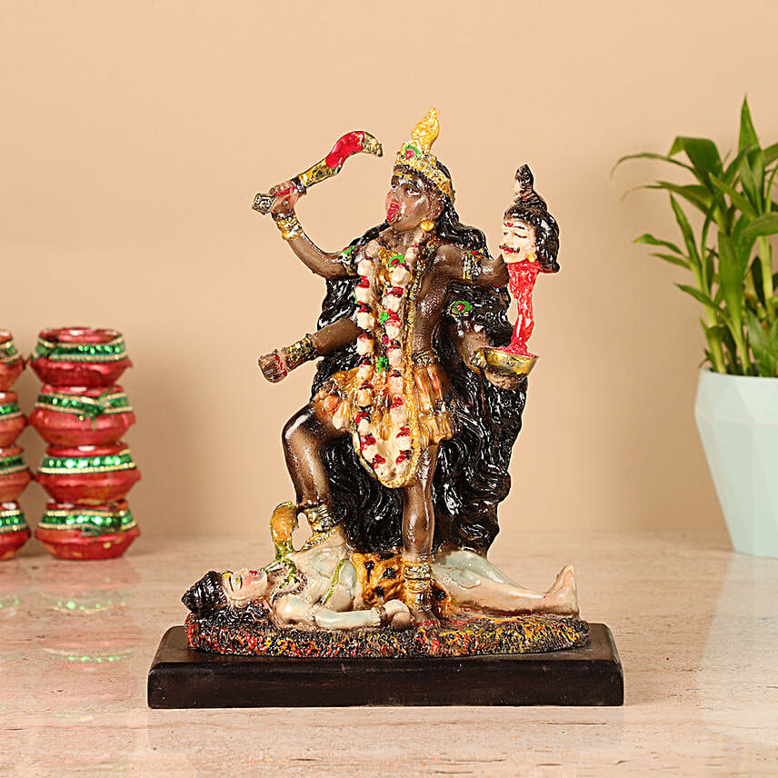 Multi Colour Resin Kali Maa